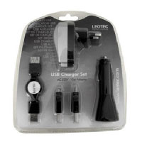 Leotec Set Cargador USB (LECS01)